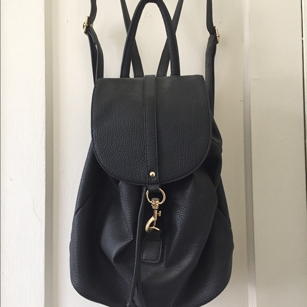 Black backpack